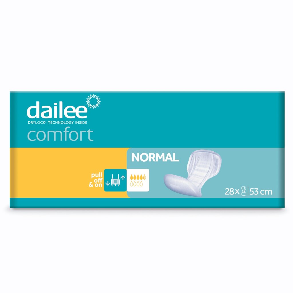 DAILEE Comfort Normal S, 28 gab. cena un informācija | Autiņbiksītes, higiēniskās paketes, vienreizlietojamie paladziņi pieaugušajiem | 220.lv