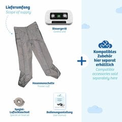 Limfodrenāžas masāžas aparāts Venen Engel 6 (kāju un vēdera masāžai, kā arī sēžamvietas masāžai ar “bikšu” uzmavu) cena un informācija | Masāžas ierīces | 220.lv