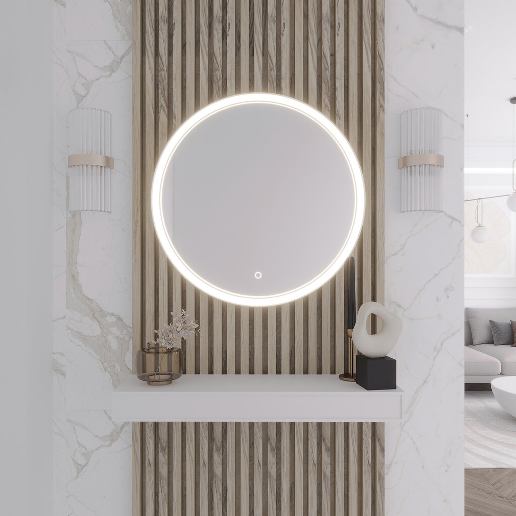 Spogulis Orandiu L, 80x80x4cm цена и информация | Vannas istabas spoguļi | 220.lv
