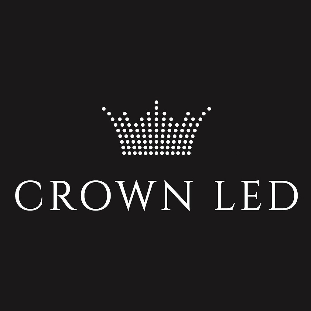 Galda lampa Crown LED, brūna цена и информация | Galda lampas | 220.lv