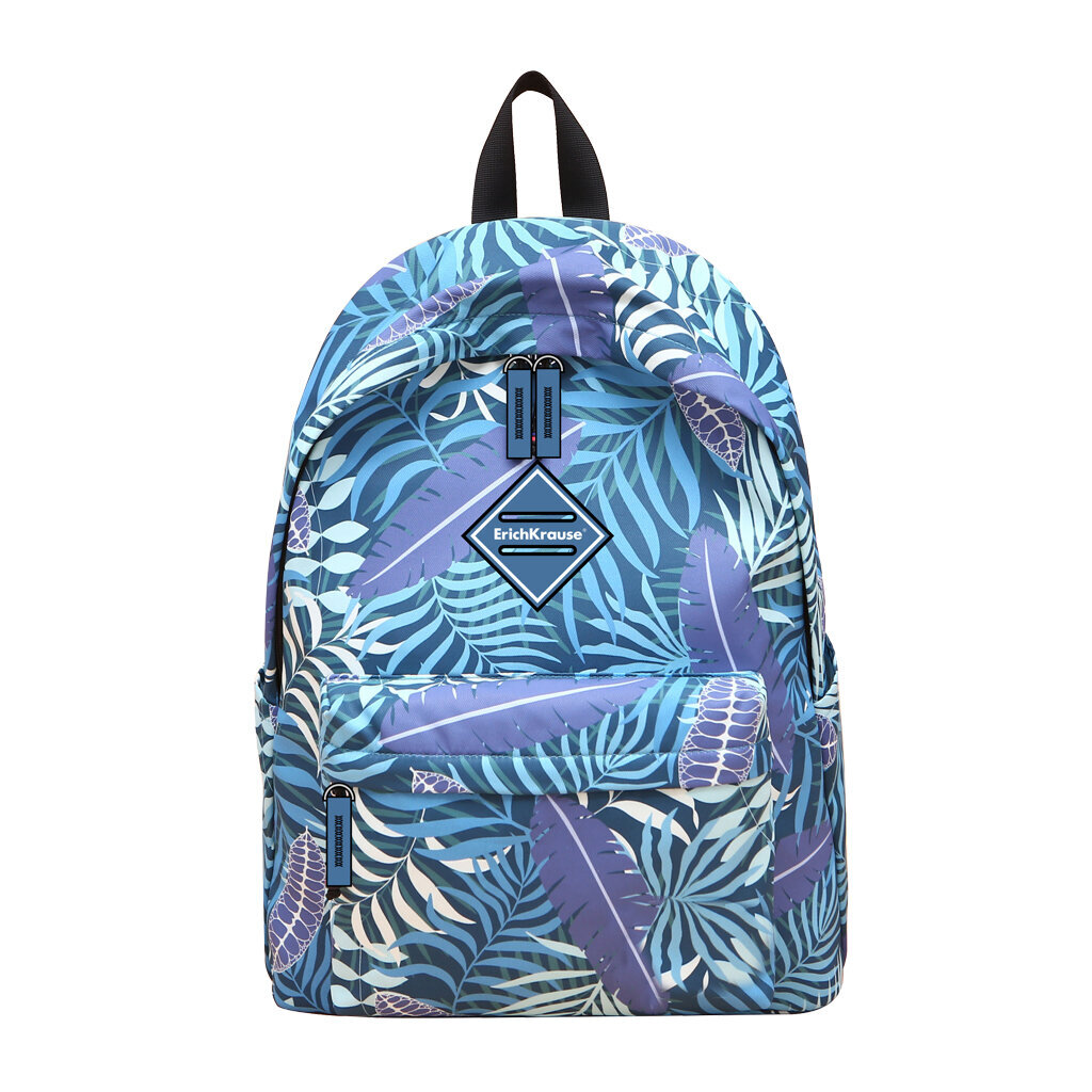 Mugursoma ErichKrause® EasyLine Style 19L Tropical Leaves cena un informācija | Sporta somas un mugursomas | 220.lv