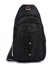Рюкзак мужской Versoli M-5, черный цена и информация | Мужские сумки | 220.lv