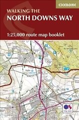 North Downs Way Map Booklet цена и информация | Путеводители, путешествия | 220.lv