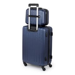 Чемодан маленький Solier STL902 XS, синий цена и информация | Чемоданы, дорожные сумки | 220.lv