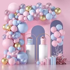 Набор воздушных шаров Macaron Pastel mix Theme (116 шт.) цена и информация | Шары | 220.lv