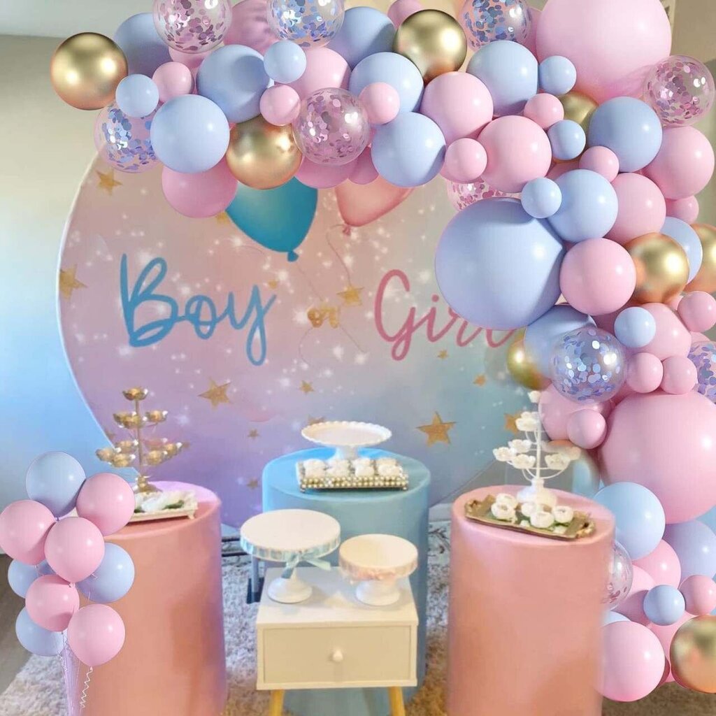 Macaron Pastel mix Theme balonu komplekts (116 gab.) цена и информация | Baloni | 220.lv