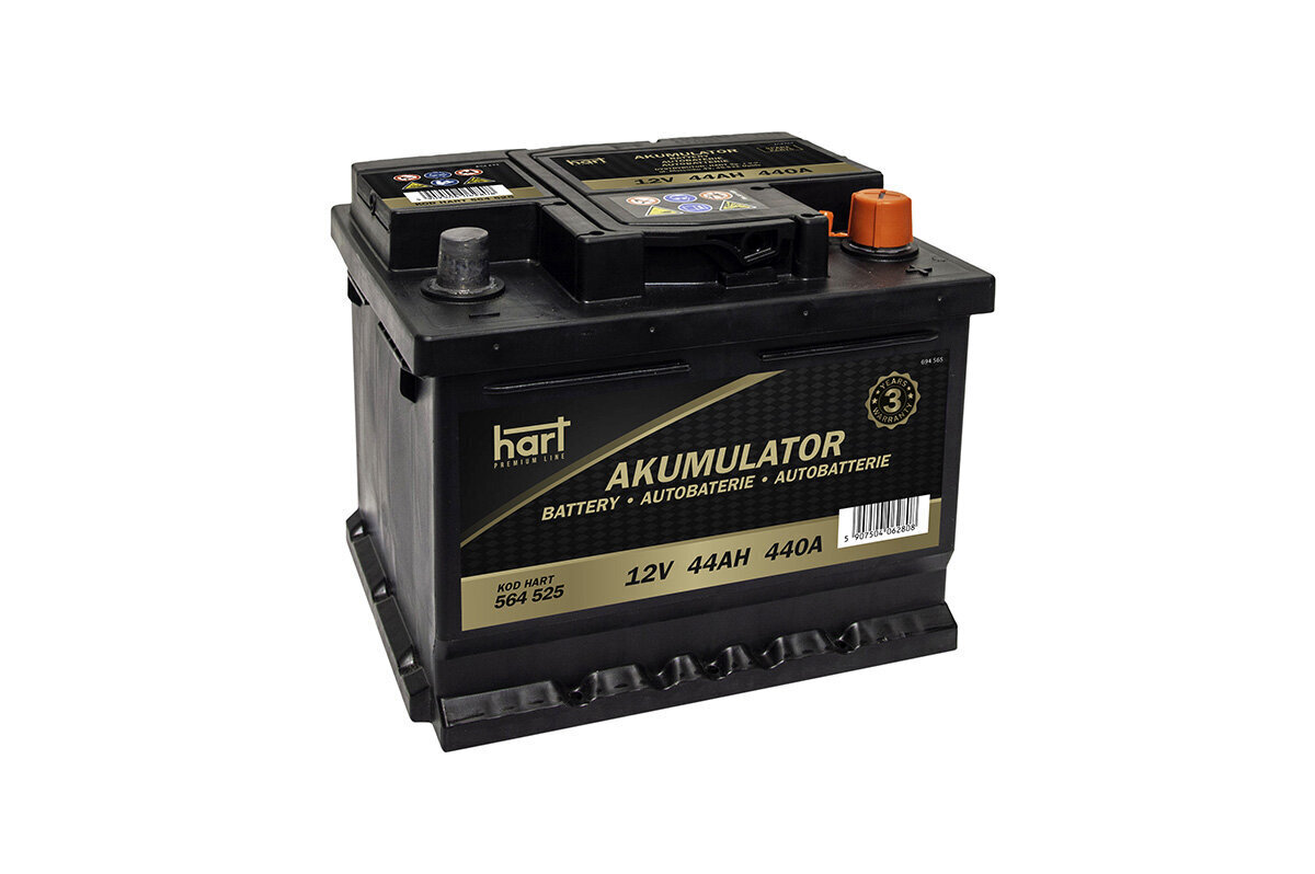 Akumulators Hart Premium 44AH 440A цена и информация | Akumulatori | 220.lv