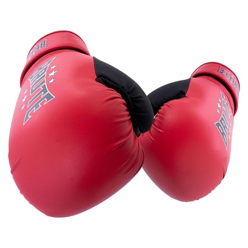 Boksa cimdi Brute Sparring Boxing Gloves, sarkani, 12 цена и информация | Bokss un austrumu cīņas | 220.lv