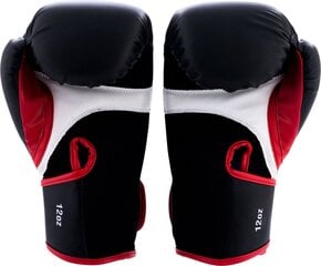 Перчатки для кикбоксинга Brute Active Fitness, черные, 10 цена и информация | Боевые искусства | 220.lv