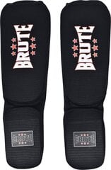 Защита ног Brute Shinguards, черная, XXL цена и информация | Боевые искусства | 220.lv