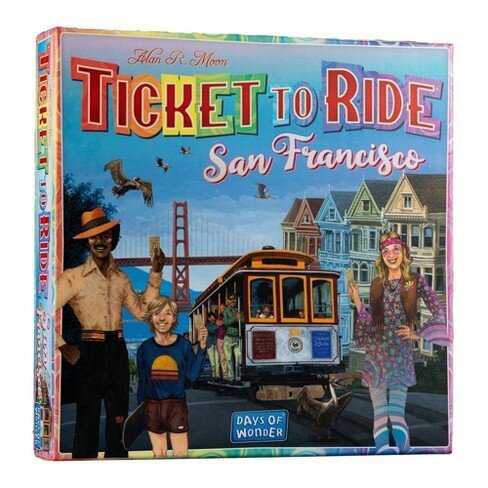 Galda spēle Days of Wonder Ticket to Ride San Francisco, FIN, SE, DK, NO cena un informācija | Galda spēles | 220.lv