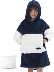 Bērnu lielizmēra džemperis - kapuci Argstar, zils цена и информация | Свитеры, жилетки, пиджаки для мальчиков | 220.lv