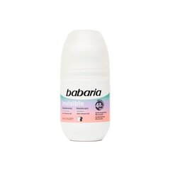 Babaria Invisible Dezodorants Roll On, 50 ml cena un informācija | Dezodoranti | 220.lv