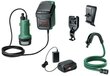 GardenPump 18V-2000 Ūdens sūknis,1x2,5Ah  06008C4202 Bosch cena un informācija | Hidrofori | 220.lv