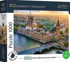 Puzle ar skatu uz Londonu Trefl, 1000 d cena un informācija | Puzles, 3D puzles | 220.lv