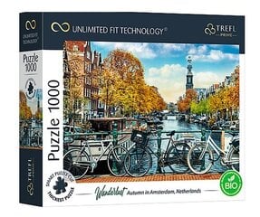 Puzle ar skatu uz Amsterdamu Trefl, 1000 d cena un informācija | Puzles, 3D puzles | 220.lv