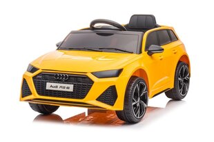 Одноместный электромобиль Audi RS6 BRD, желтый цена и информация | Электромобили для детей | 220.lv