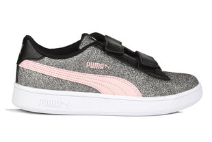 Bērnu sporta apavi PUMA Smash v2 Glitz Glam V PS 367378 30 cena un informācija | Sporta apavi bērniem | 220.lv