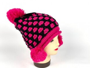 Женская шапка, Бежевый цена и информация | Шапки, перчатки, шарфы для девочек | 220.lv