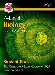 A-Level Biology for AQA: Year 1 & 2 Student Book with Online Edition cena un informācija | Ekonomikas grāmatas | 220.lv