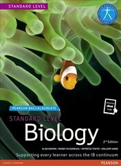 Pearson Baccalaureate Biology Standard Level 2nd edition print and ebook bundle for the IB Diploma: Industrial Ecology 2nd edition, Pearson Baccalaureate Biology Standard Level 2nd edition ebook only edition (etext) for the IB Diploma Standard Level cena un informācija | Ekonomikas grāmatas | 220.lv