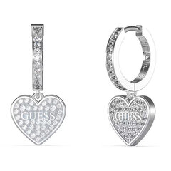 Guess Серьги Huggie Me из блестящей стали JUBE03136JWRHT/U sGU2403 цена и информация | Серьги | 220.lv