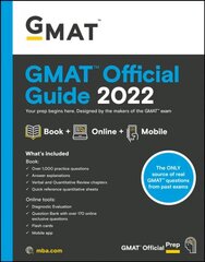 GMAT Official Guide 2022: Book plus Online Question Bank: Book plus Online Question Bank cena un informācija | Ekonomikas grāmatas | 220.lv