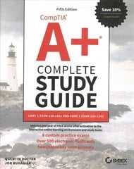 CompTIA Aplus Complete Study Guide: Core 1 Exam 220-1 101 and Core 2 Exam 220-1102 5th Edition: Core 1 Exam 220-1101 and Core 2 Exam 220-1102 5th Edition cena un informācija | Ekonomikas grāmatas | 220.lv
