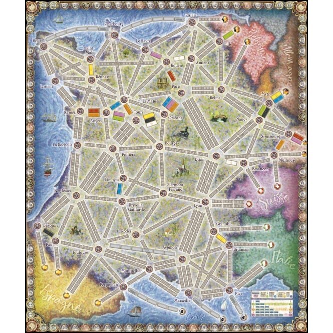 Galda spēle Days of Wonder Ticket to Ride Map Collection 6: France, FIN, SE, NO, DK cena un informācija | Galda spēles | 220.lv