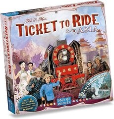 Настольная игра Days of Wonder Ticket to Ride Map Collection 1: Asia, FIN, SE, NO, DK цена и информация | Настольные игры, головоломки | 220.lv