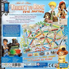 Galda spēle Days of Wonder Ticket To Ride My First Journey, FIN, SE, NO, DK cena un informācija | Galda spēles | 220.lv