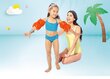 Bērnu peldēšanas uzroces 2gab. Intex Wet Set cena un informācija | Piepūšamās rotaļlietas un pludmales preces | 220.lv