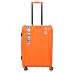 SwissBags Tourist Medium ceļojumu koferis 65cm Orange cena un informācija | Koferi, ceļojumu somas | 220.lv