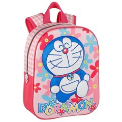 Mugursoma Doraemon 3D, 32 cm cena un informācija | Skolas somas | 220.lv
