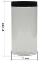 Plastmasas uzglabāšanas trauki, 500 ml x 12 gab. цена и информация | Посуда для хранения еды | 220.lv
