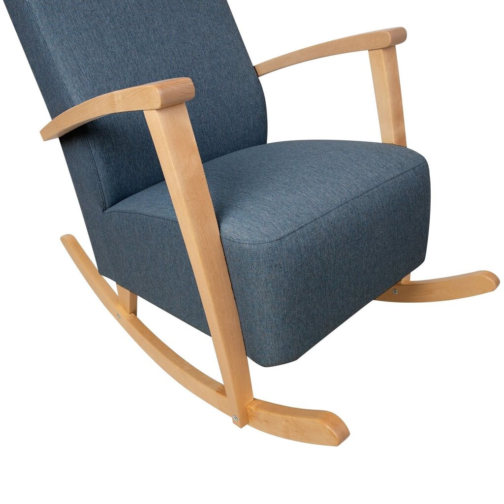 Šūpuļkrēsls Home4You Venla, zils cena un informācija | Atpūtas krēsli | 220.lv