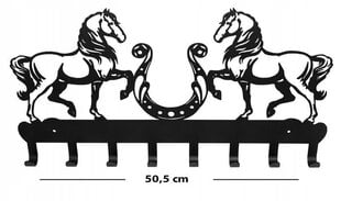 Настенная вешалка для одежды и ключей Лошади цена и информация | Вешалки для одежды | 220.lv