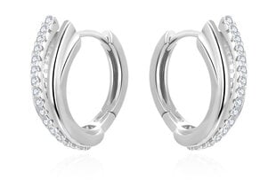 Beneto Достойные серебряные кольца с цирконами AGUC3343 sBE1871 цена и информация | Серебряный кулон | 220.lv