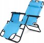 Gulta Outtec O-66596, zila cena un informācija | Sauļošanās krēsli | 220.lv