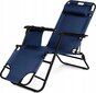 Gulta Outtec Ou-1334520793, tumši zila cena un informācija | Sauļošanās krēsli | 220.lv