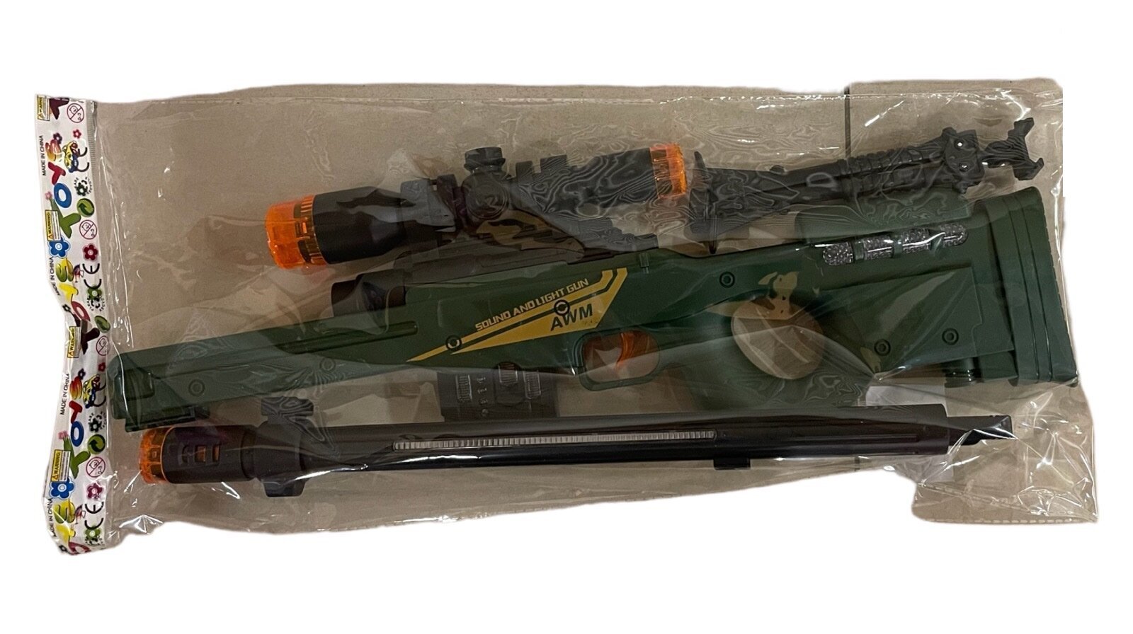 Rotaļu šautene - snaiperis ar lāzera tēmēkli cena un informācija | Rotaļlietas zēniem | 220.lv