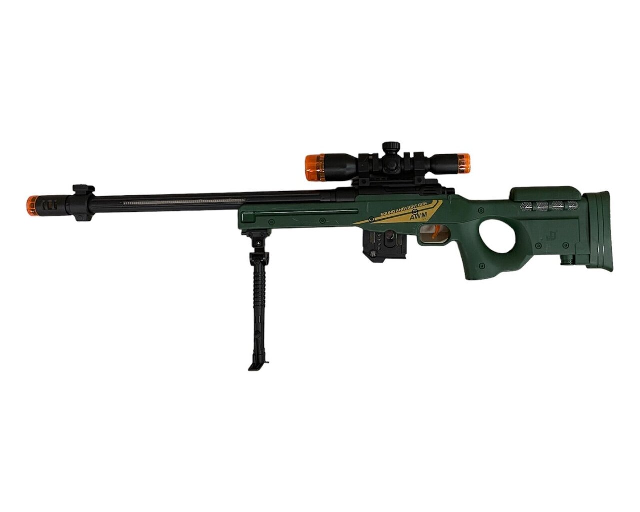 Rotaļu šautene - snaiperis ar lāzera tēmēkli cena un informācija | Rotaļlietas zēniem | 220.lv