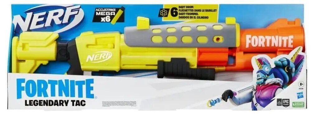 Hasbro Nerf Fortnite: leģendārais KPN Blaster (F4169) cena un informācija | Rotaļlietas zēniem | 220.lv