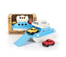 Zaļās rotaļlietas: prāmju laiva ar automašīnām (FRBA-1038) cena un informācija | Rotaļlietas zīdaiņiem | 220.lv