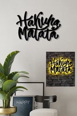 Декоративный настенный светильник Hakuna Matata, 1 шт. цена и информация | Детали интерьера | 220.lv
