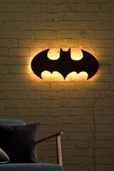 Декоративный настенный светильник Бэтмен, 1 шт. цена и информация | Детали интерьера | 220.lv