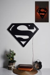 Dekoratīvs sienas apgaismojums Superman, 1 vnt. cena un informācija | Interjera priekšmeti | 220.lv