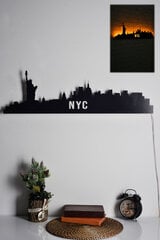 Dekoratīvs sienas apgaismojums NYC Skyline, 1 vnt. cena un informācija | Interjera priekšmeti | 220.lv