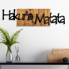 Sienas dekorācija Hakuna Matata 4, 1 vnt. cena un informācija | Interjera priekšmeti | 220.lv