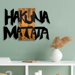 Sienas dekorācija Hakuna Matata 5, 1 vnt. cena un informācija | Interjera priekšmeti | 220.lv